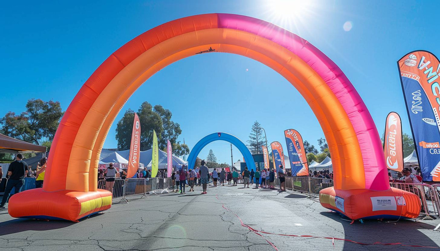 Comment choisir la forme idéale d'arche gonflable pour votre événement