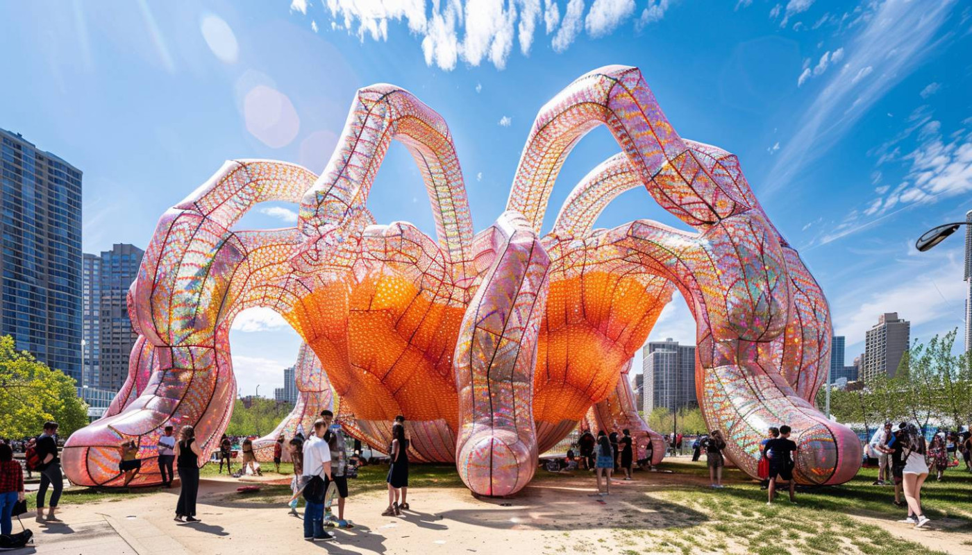 Comment les structures gonflables géantes transforment le marketing visuel