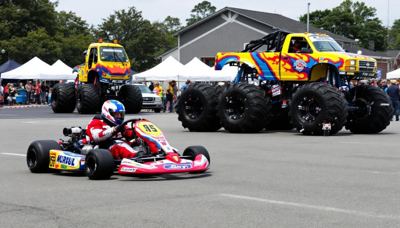 Comment organiser un événement mobile avec karting et camions monstres ?